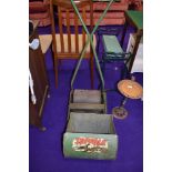 A vintage Suffolk Swift push mower