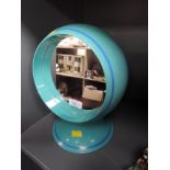 An 1950's atomic rotating ball mirror