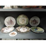 A selection of ceramic display plates