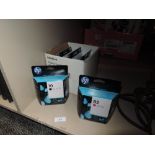 A selection of HP ink jet printer refills