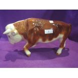 A Sylvac style shop display study, Hereford Bull 3930