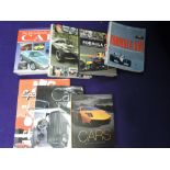 A selection of motor car and Formula one race books including MG interest