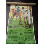 An advertising poster for Madrid football related