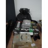 A Fuji 4700 zoom digital and a Nikon Coolpix 5400 digital cameras and Nikon zoom 70W touch