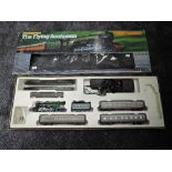 A Hornby 00 gauge electric train set, The Flying Scotsman R778, appears complete, in original box