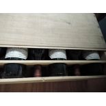 A case of 12 bottles of Chateau Beychevelle 1983 Grand Vin Saint Julien