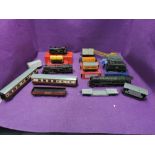 A collection of Hornby Dublo three rail and similar 00 gauge including a 4-6-2 loco and tender,