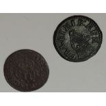 Two Charles I Farthings