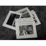 A collection of nine Ansel Adams Calendars, 2000 onwards