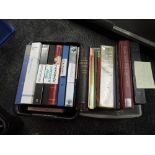 Two boxes of World stamps and covers, mint and used in albums