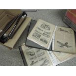 Four binders containing approx 80 Aeroplane Spotter magazines, 1942-1946