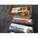 A collection of thirteen Corgi diecast advertising wagons including two 1:50 scale James Irlam &