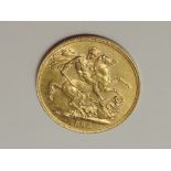 A 1886 Queen Victoria Melbourne Mint Gold Sovereign