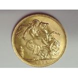 A 1925 George V Gold Sovereign