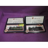 Two Bachmann 00 gauge 2-6-2 Gresley tank locomotives, LNER 448, boxed 31-606 and British Railways