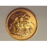 A 1968 Elizabeth II Gold Sovereign