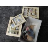 A Eden Gift limited edition soft toy, Peter Rabbit, 1127/2500 in original display box along with