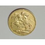 A 1885 Queen Victoria Melbourne Mint Gold Sovereign