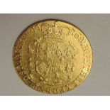A 1776 George III Gold Guinea