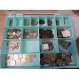 A collection of mainly GB coins including silver