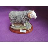 A Border Fine Arts study, Herdwick Ewe & Lamb A1888, boxed