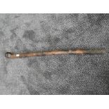 A vintage wooden Shillelagh Stick/Walking Stick, length 36 inches