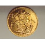 A 1926 George V Pretoria Mint Gold Sovereign