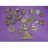 A collection of British Military Cap Badges