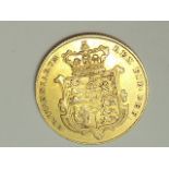 A 1826 George IIII Shield Back Gold Sovereign