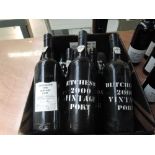 Eight bottles of Hutcheson 2000 Vintage Port, 75cl, 20% vol