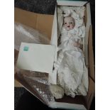 A GMBH Waltershauser Puppenmanufaktur limited edition doll, JDK Baby Hilda 1070 with certificate 2/