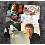 A lot of seven albums by John Lennon