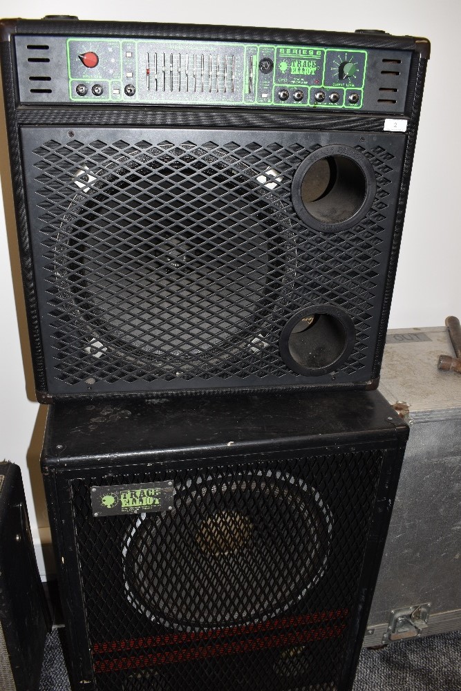 A Trace Elliot Series 6 Bass combo, extenstion cab and flight case