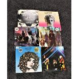 A lot of five albums by Mott the Hoople