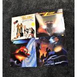 A lot of four albums by ZZ Top