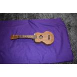 A vintage Ukulele, bears label Duffy of Kendal