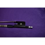 A carbon fibre violin/viola bow