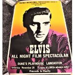 A rare Elvis screen print