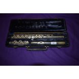 A boxed Artley flute