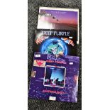 A lot of three albums by Deep Purple