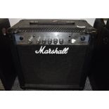 A Marshall MG15-CF combo amplifier, serial number , V-2014-38-0136-H