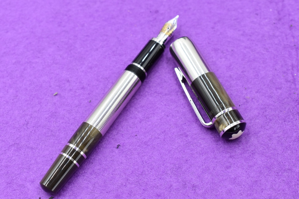 A rare Montblanc Limited Writers Edition William Faulkner fountain pen, propelling pencil and