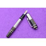 A rare Montblanc Limited Writers Edition William Faulkner fountain pen, propelling pencil and