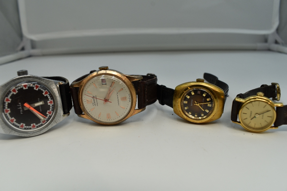 A selection of wrist watches including Tissot, Ruhla, Denby, Smiths etc - Image 2 of 3