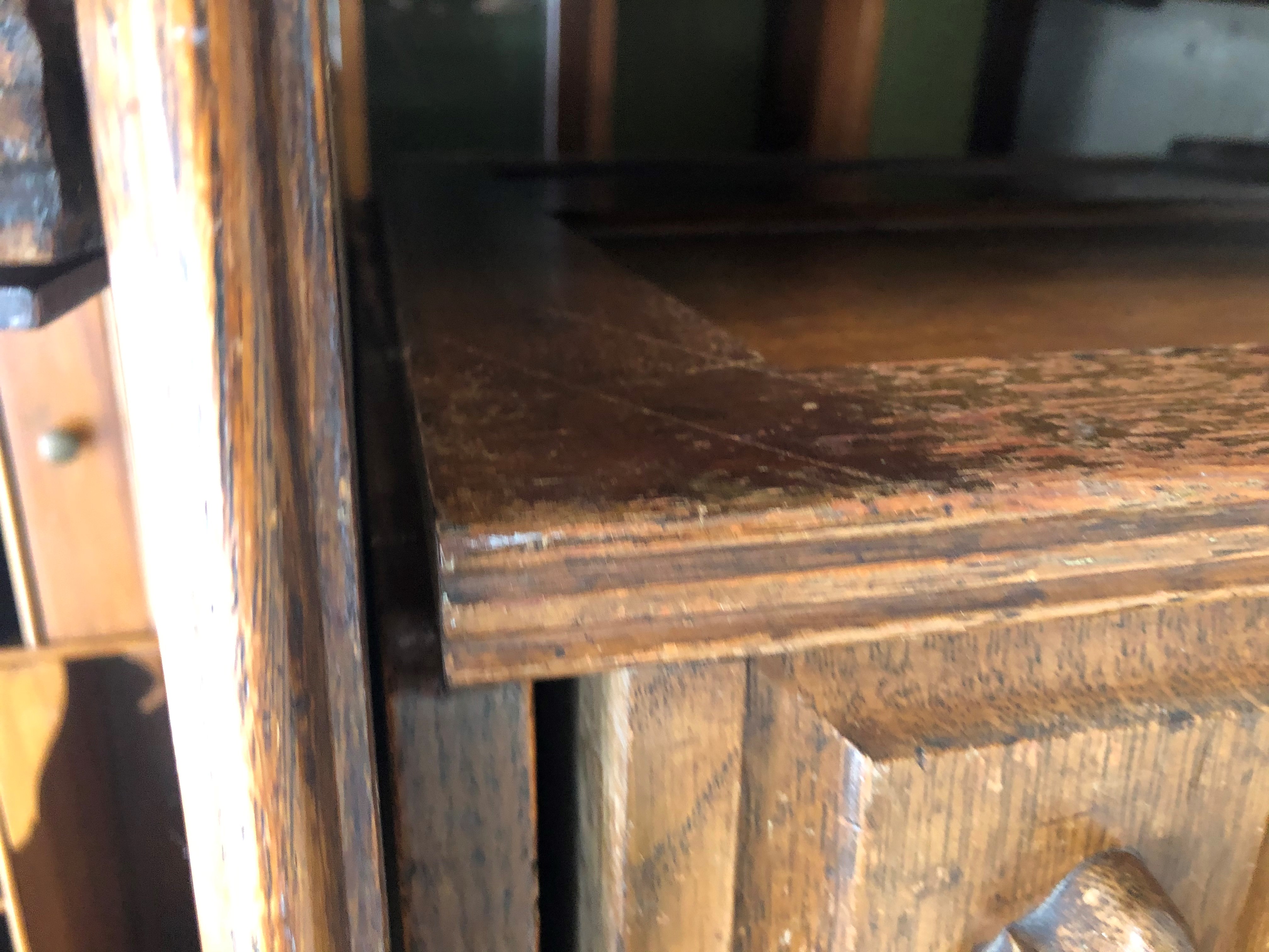 An early 20th Century oak roll top desk having tambour shutter and single pedestal drawers, - Image 3 of 4