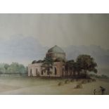 A watercolour, J.B.B. Attributed to Major General John Brownrigg Bellasis, Durya Khors Tomb at