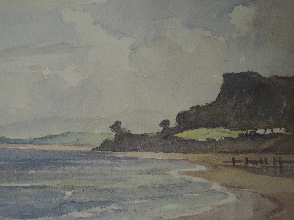 A watercolour, James Allen Hill, Colwyn Bay, North Wales, signed and attributed verso, 13.5inx17.