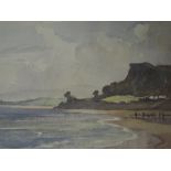 A watercolour, James Allen Hill, Colwyn Bay, North Wales, signed and attributed verso, 13.5inx17.