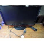 An LG Flatron M237WDP Full HD Monitor TV