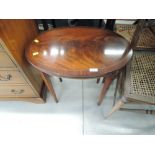 A reproduction occasional table, approx. Width 58cm